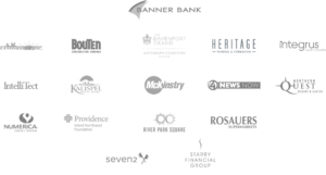 Thank you to our major sponsors: AM Landshaper Inc. Bouten Construction Heritage Funeral Home Integrus Architecture IntelliTect Kalispel Tribe of Indians, NQR & Casino KXLY 4 News Now McKinstry Numerica Credit Union Providence Inland Northwest Foundation River Park Square Rosauers Supermarkets Seven2 Starry Financial Group The Davenport Grand Hotel